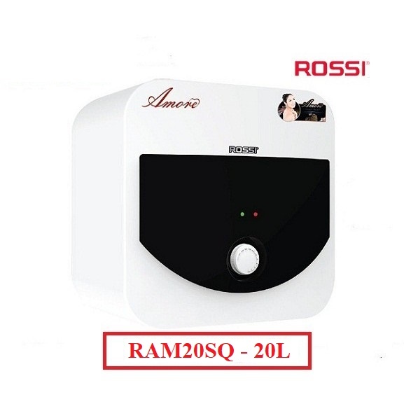 MÁY NƯỚC NÓNG ROSSI 20L VUÔNG RAM20SQ