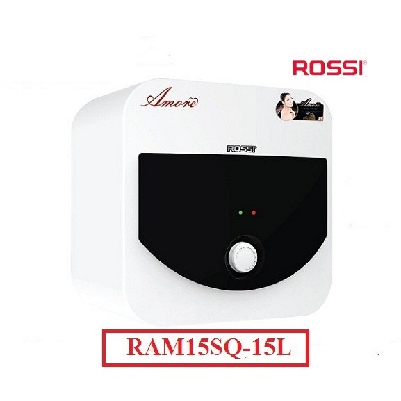 MÁY NƯỚC NÓNG ROSSI 15L VUÔNG RAM15SQ