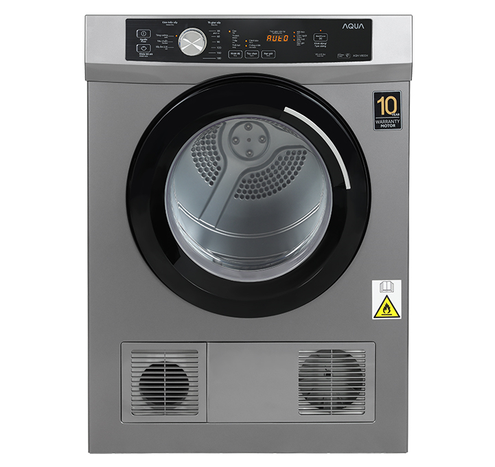 MÁY SẤY THÔNG HƠI AQUA 8 KG AQH-V800H SS