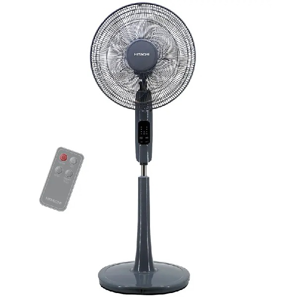 QUẠT CÂY 5 CÁNH ĐỘNG CƠ AC HITACHI LF-A6RCGN XÁM