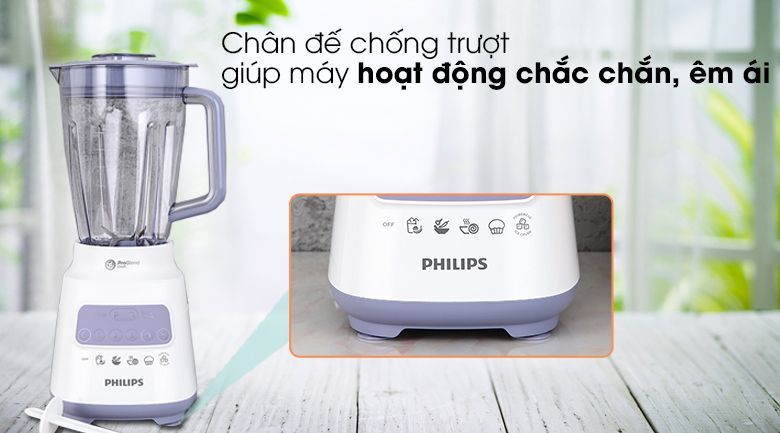 Chân đế chống trượt - Máy xay sinh tố Philips HR2221/00