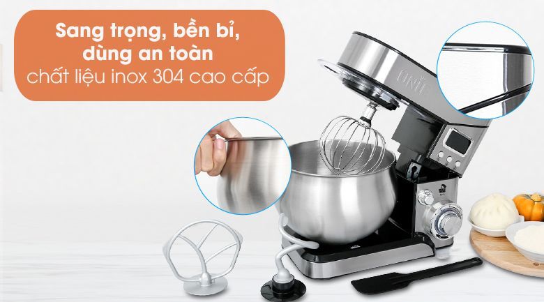 Cao cấp - Máy nhồi bột Unie EM2