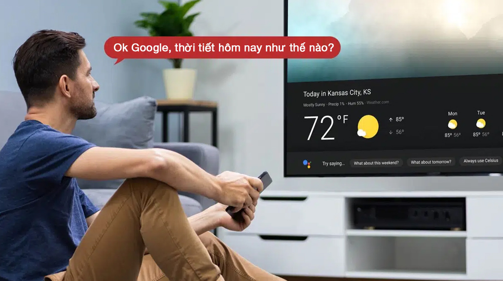 Google Tivi TCL 4K 43 inch 43P635 - Tiện ích