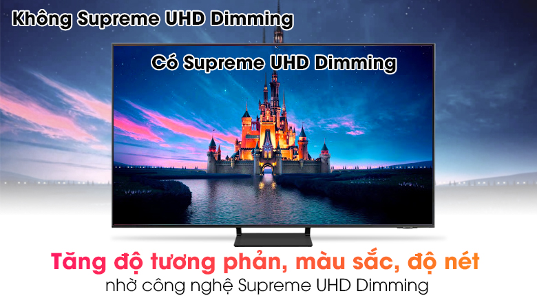 Smart Tivi QLED 4K 65 inch Samsung QA65Q65A -  Supreme UHD Dimming