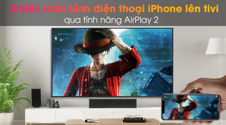 Smart Tivi QLED 4K 65 inch Samsung QA65Q65A - AirPlay 2