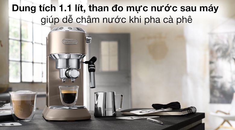 Dung tích - Delonghi EC785.BG