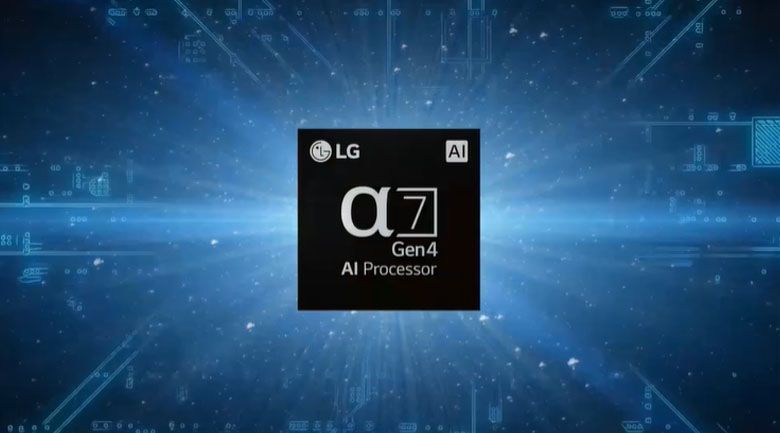 Bộ xử lý α7 Gen 4 Processor 4K - Tivi NanoCell LG 65NANO86TPA