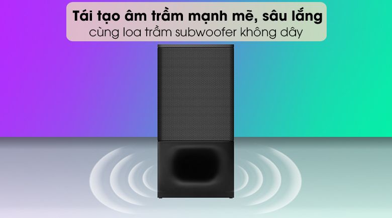 Loa thanh soundbar Sony 2.1 HT-S350 320W - Loa trầm mạnh mẽ