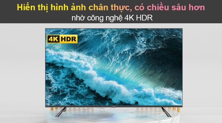 Tivi Led Casper 4K 50 inch 50UG6100 - Công nghệ 4K HDR