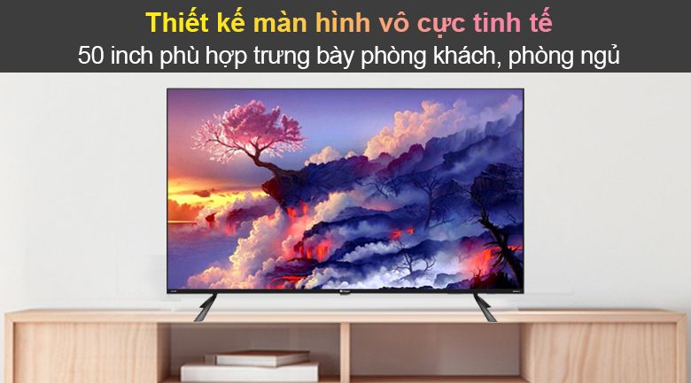 Tivi Led Casper 4K 50 inch 50UG6100 - Thiết kế