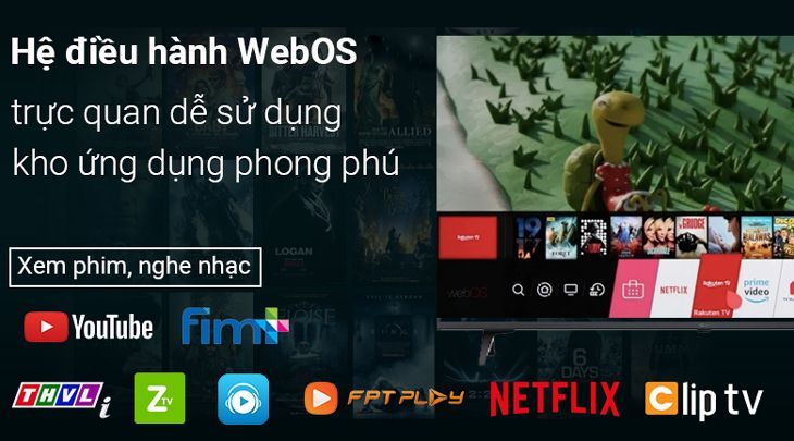 WebOS 6.0 - Smart Tivi LG 4K 55 inch 55UP7750PTB