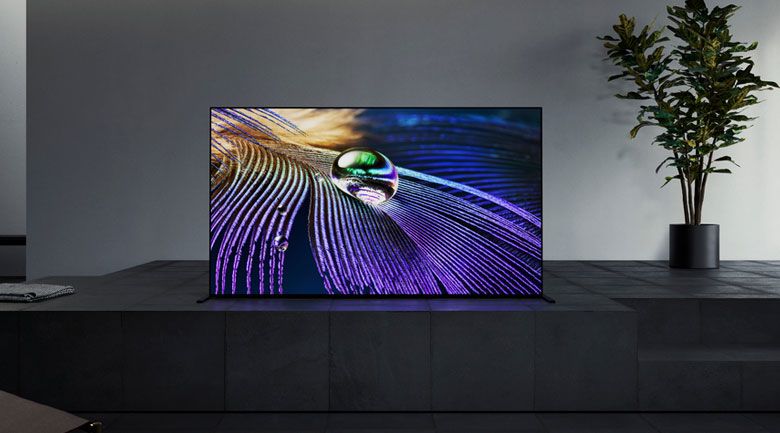 Android Tivi OLED Sony 4K 65 inch XR-65A90J - Thiết kế One Slate với màn hình tràn viền liền mạch tinh tế