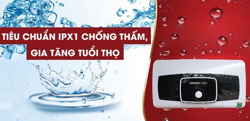 Bình Nóng Lạnh Rossi Puro 15 Lít Rpo 15SL