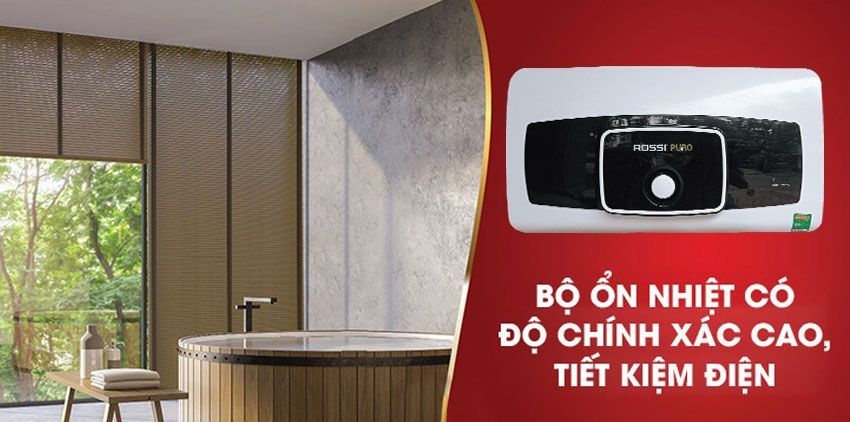 Bình Nóng Lạnh Rossi Puro 15 Lít Rpo 15SL