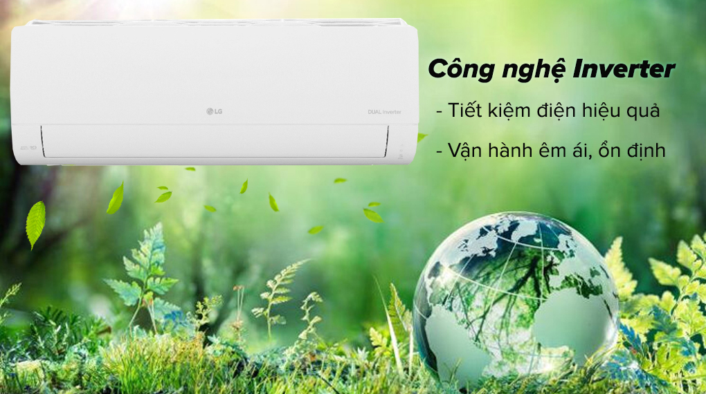 Máy lạnh LG Inverter 1.5 HP V13WIN - Công nghệ tiết kiệm điện