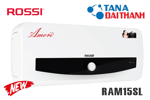 Bình nóng lạnh Rossi 15l ngang RAM15SL Amore