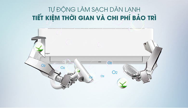 Chế độ i-clean tự động làm sạch