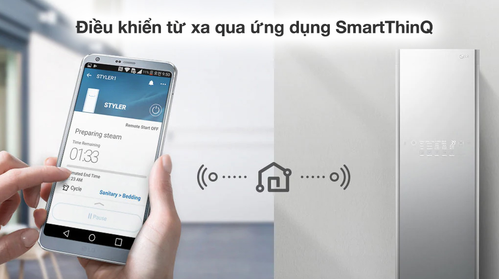 Tủ chăm sóc quần áo thông minh LG S3MFC - Tiện ích đa dạng