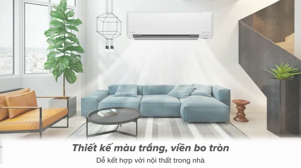 Máy lạnh Daikin Inverter 2 HP FTKY50WVMV - Thiết kế dàn lạnh