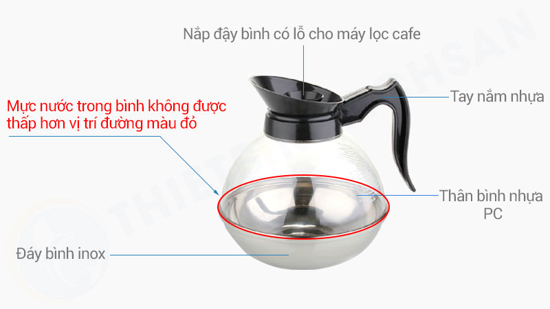 Lưu ý khi sử dụng bình đựng cà phê klnox