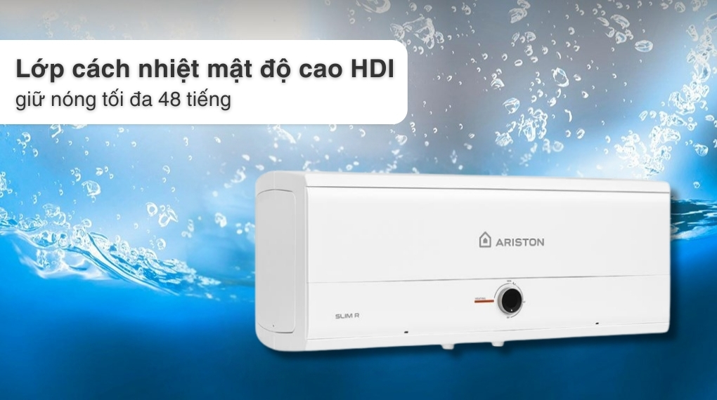 Máy nước nóng gián tiếp Ariston 20 lít 2500W SLIM3 20 R MT - Lớp cách nhiệt