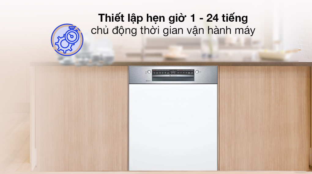 Công suất tốt - Máy rửa chén bán âm Bosch SMI4HCS48E