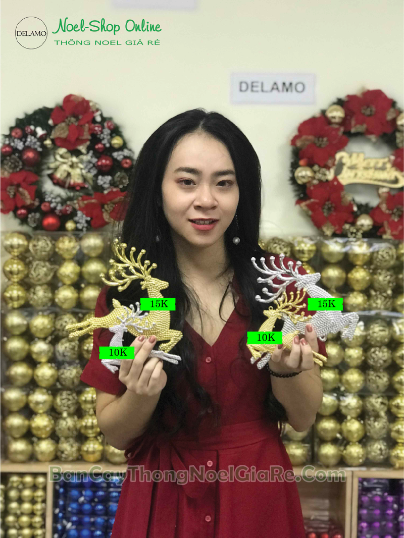 Tuần lộc hạt 15k/ to ; 10k/ vừa