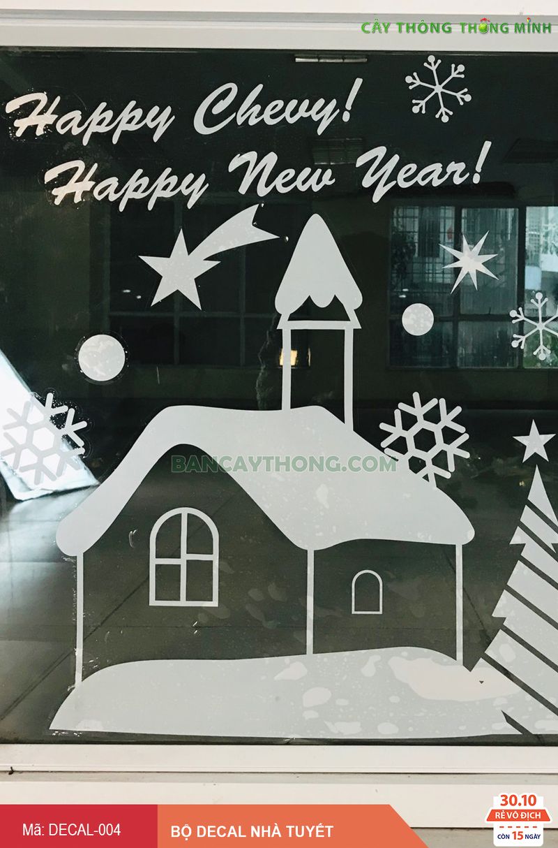 DECAL-004 Nhà Tuyết