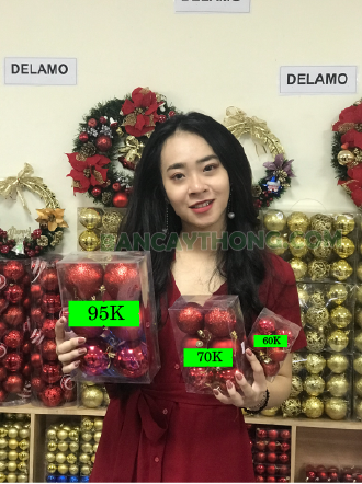 Châu Bóng mờ KT (đỏ) 95k/10cm; 70k/8cm; 60k/6cm