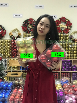 Châu bóng mờ kim tuyến phi 10 cm