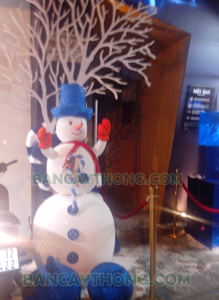 Người tuyết xốp 3 khúc cao 1m8