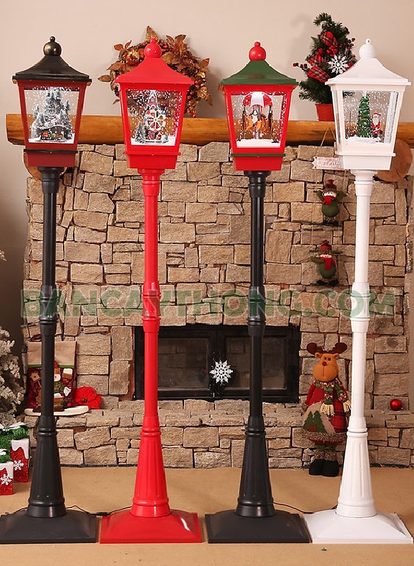 Cây đèn trang trí giáng sinh cao 1m3