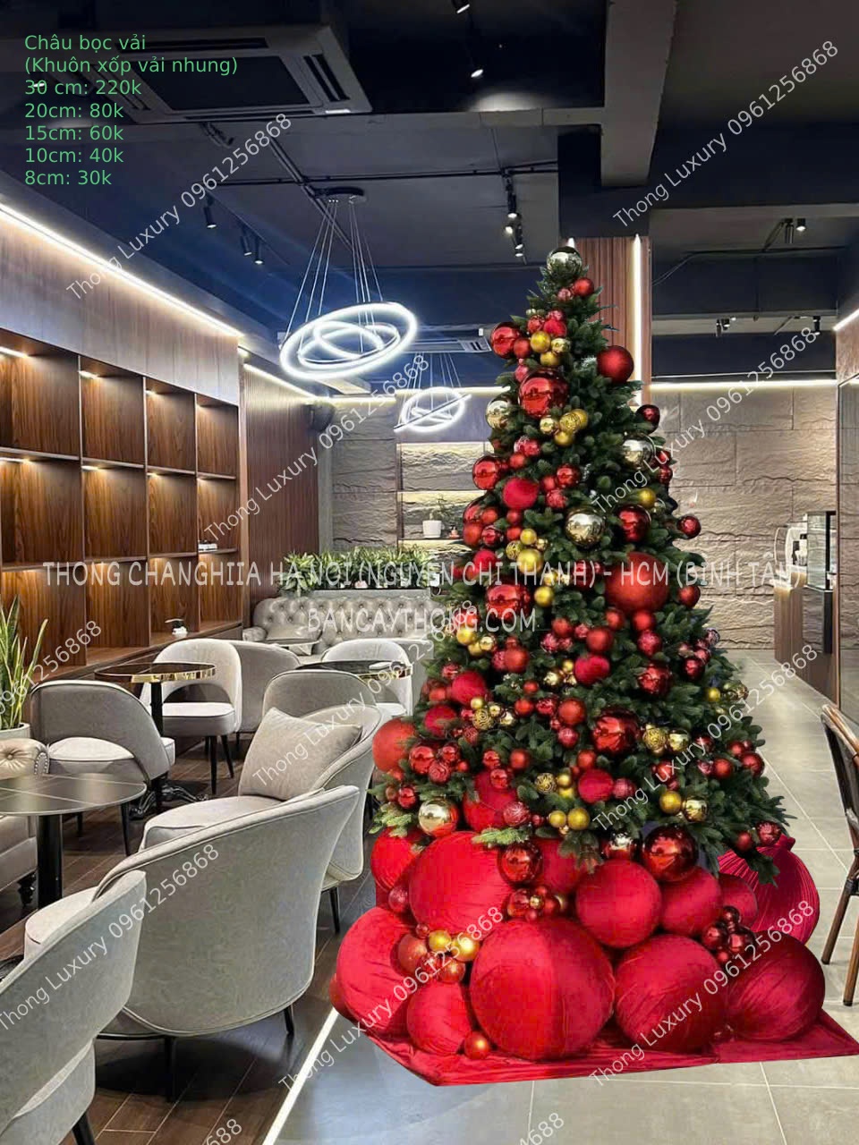 Quả châu nhung các cỡ 30 cm