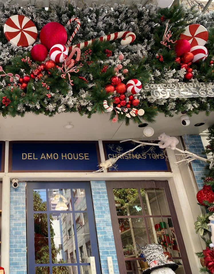 Kẹo xoắn ốc noel 20 cm