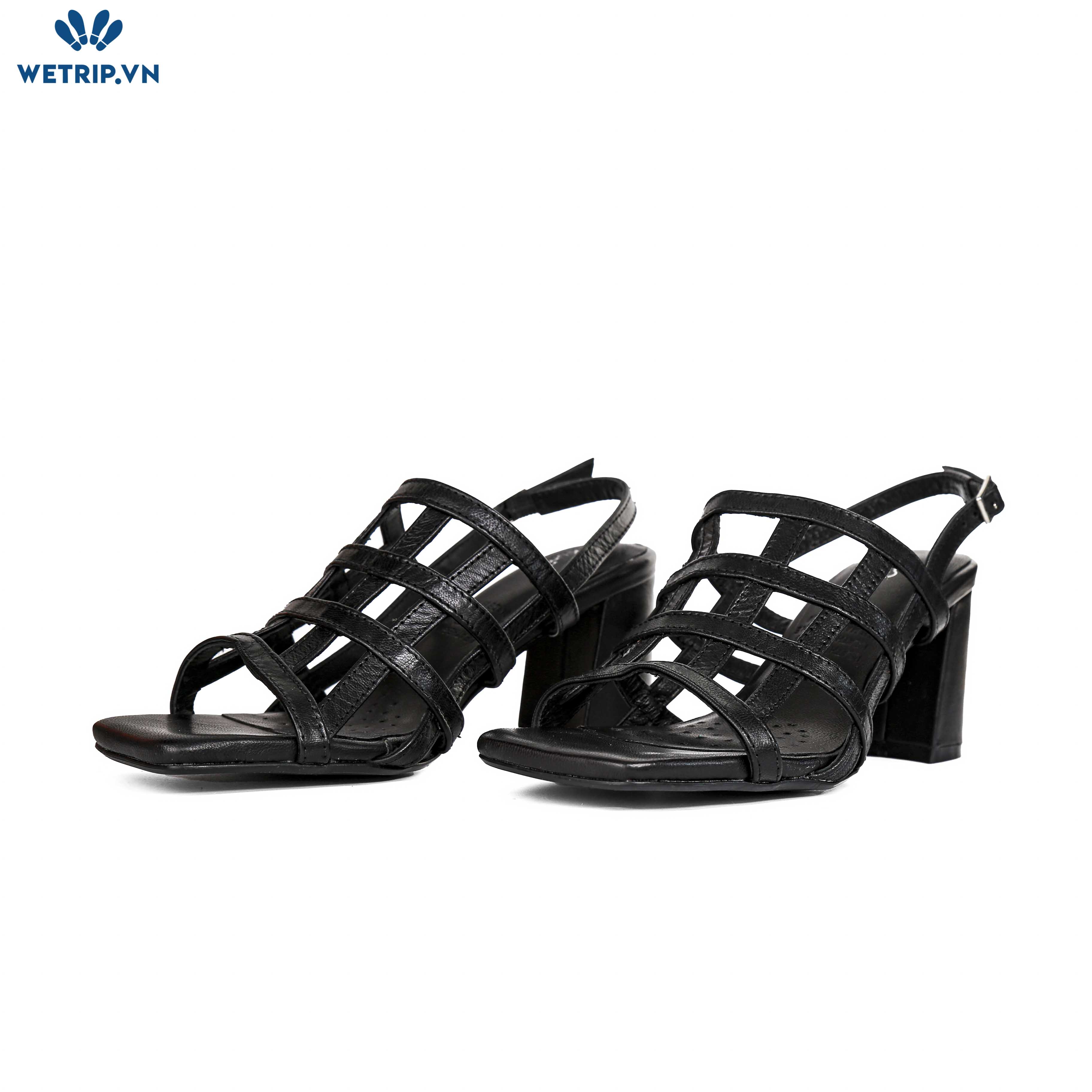 Sandal cao gót - KUMOO EMMA HEEL SANDAL (Màu đen) Mã SDCG-KUMO-007-A