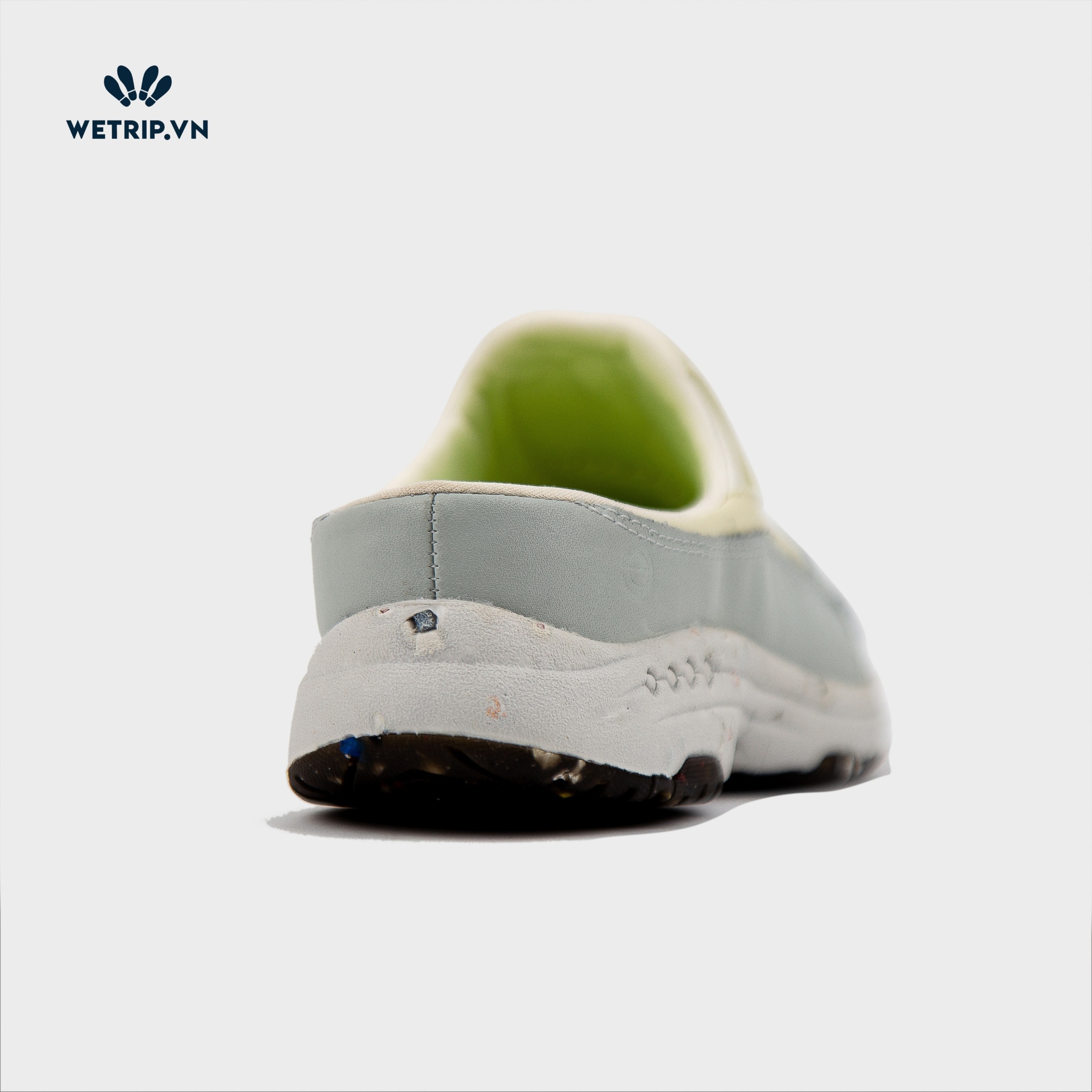 Traveltime clogs Easy Spirit (Xám Lót Neon) (M=W+WW) Mã 003 - A