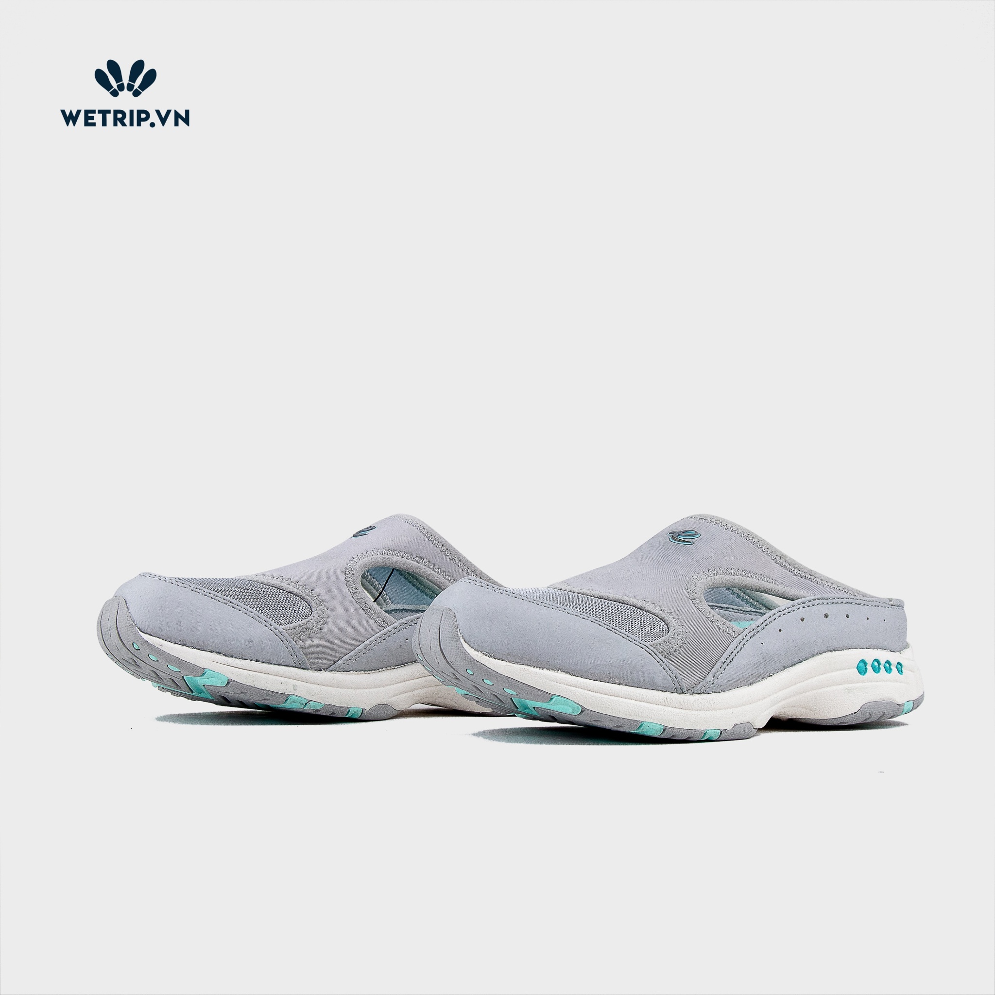 Traveltime clogs Easy Spirit (Màu Xám Đế Trắng) (W) Mã 007 - A