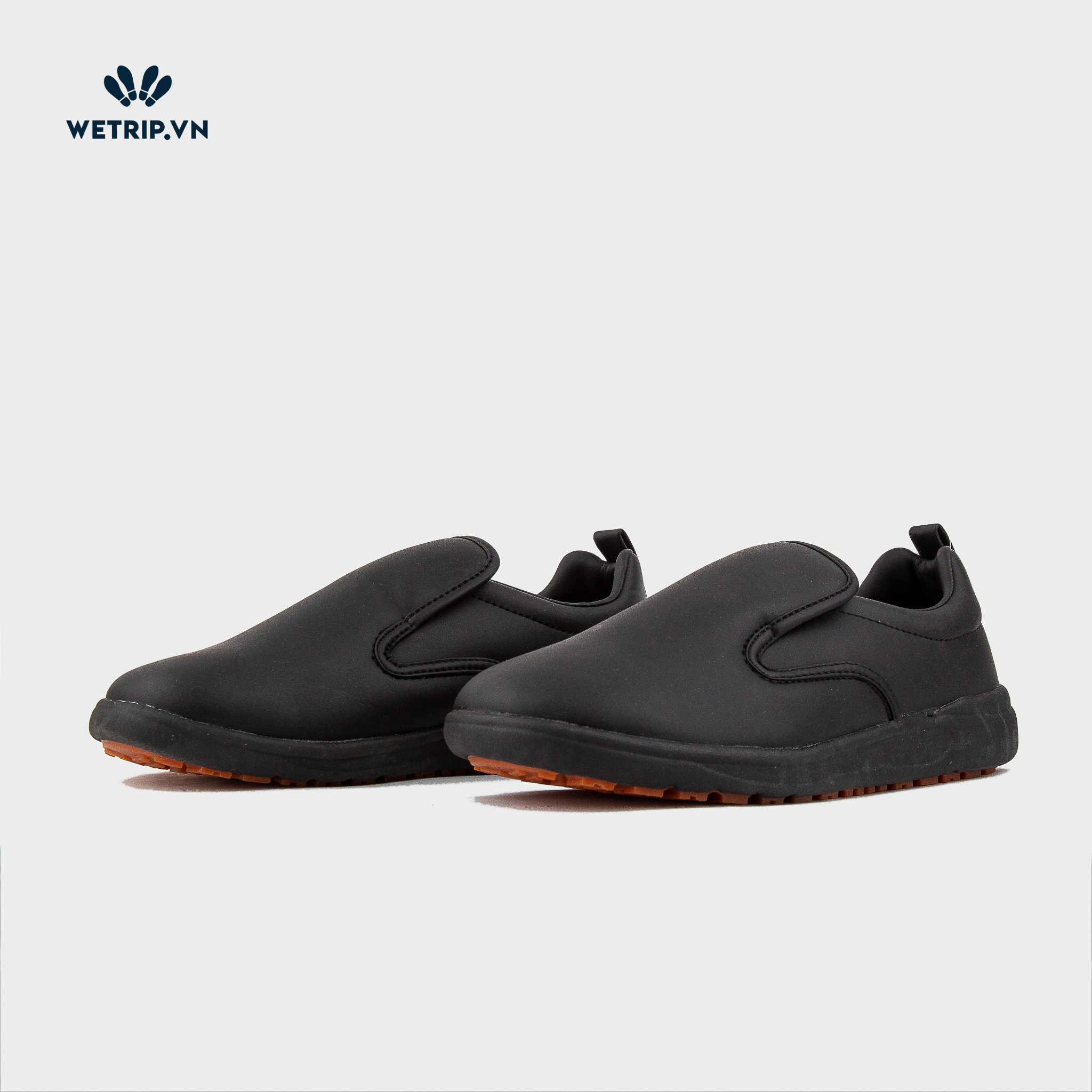 Slip-On ASAHI (Đen) Mã 001-A