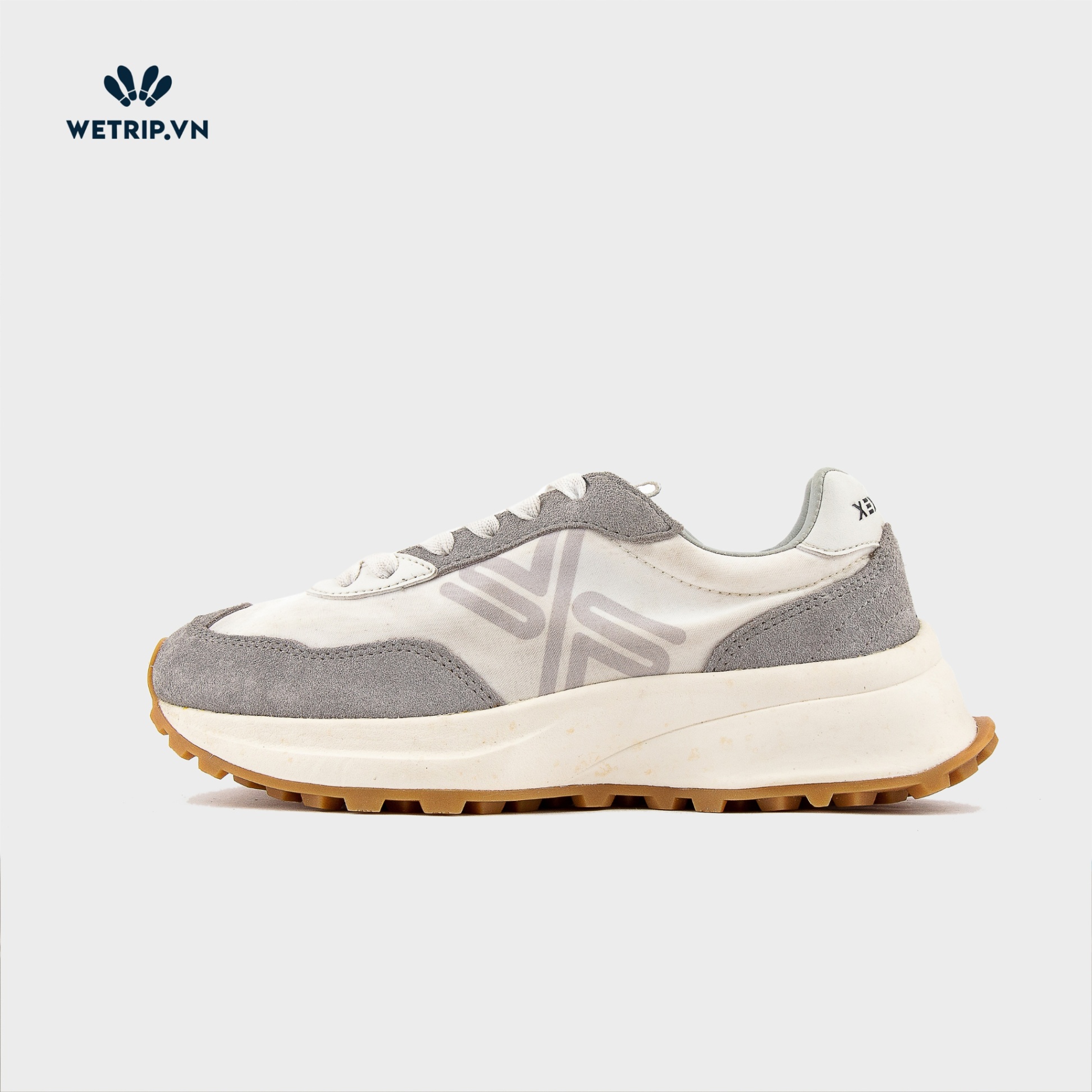 Sneakers Xexymik (Unisex) (Màu Trắng Xám) Mã 001 - A3