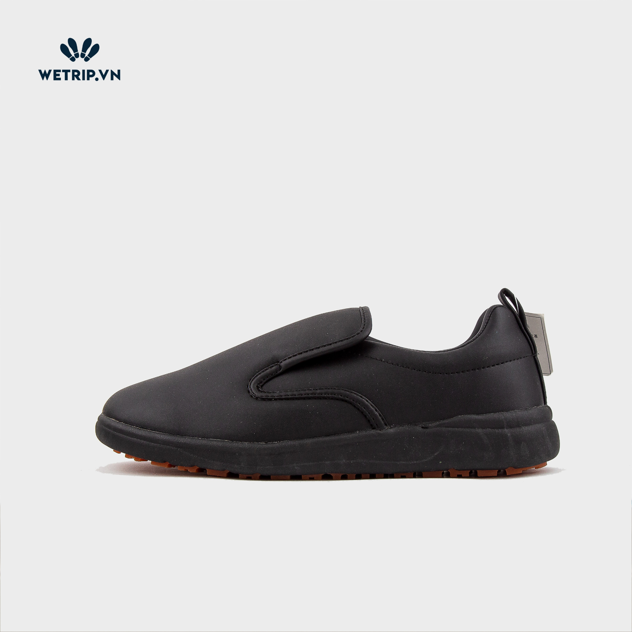Slip-On ASAHI (Đen) Mã 001-A