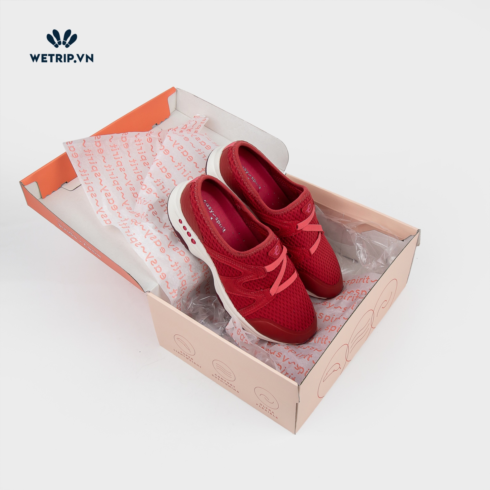 Traveltime clogs Easy Spirit (Đỏ) (W) Mã 014-D