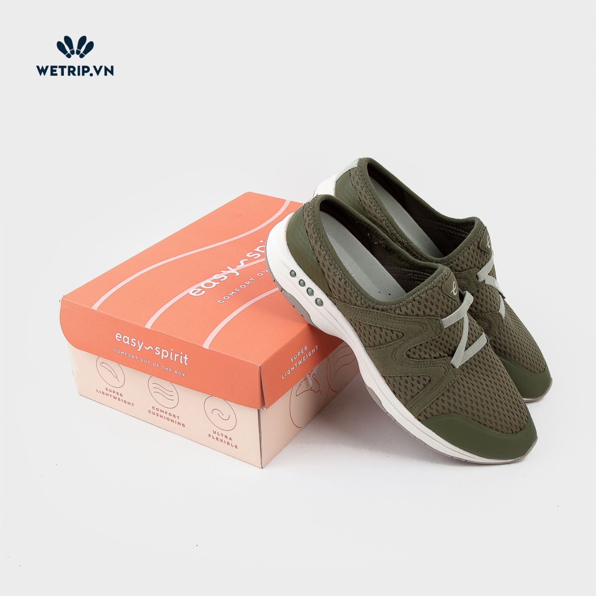 Traveltime clogs Easy Spirit (Xanh Rêu) (W) Mã 014 - E