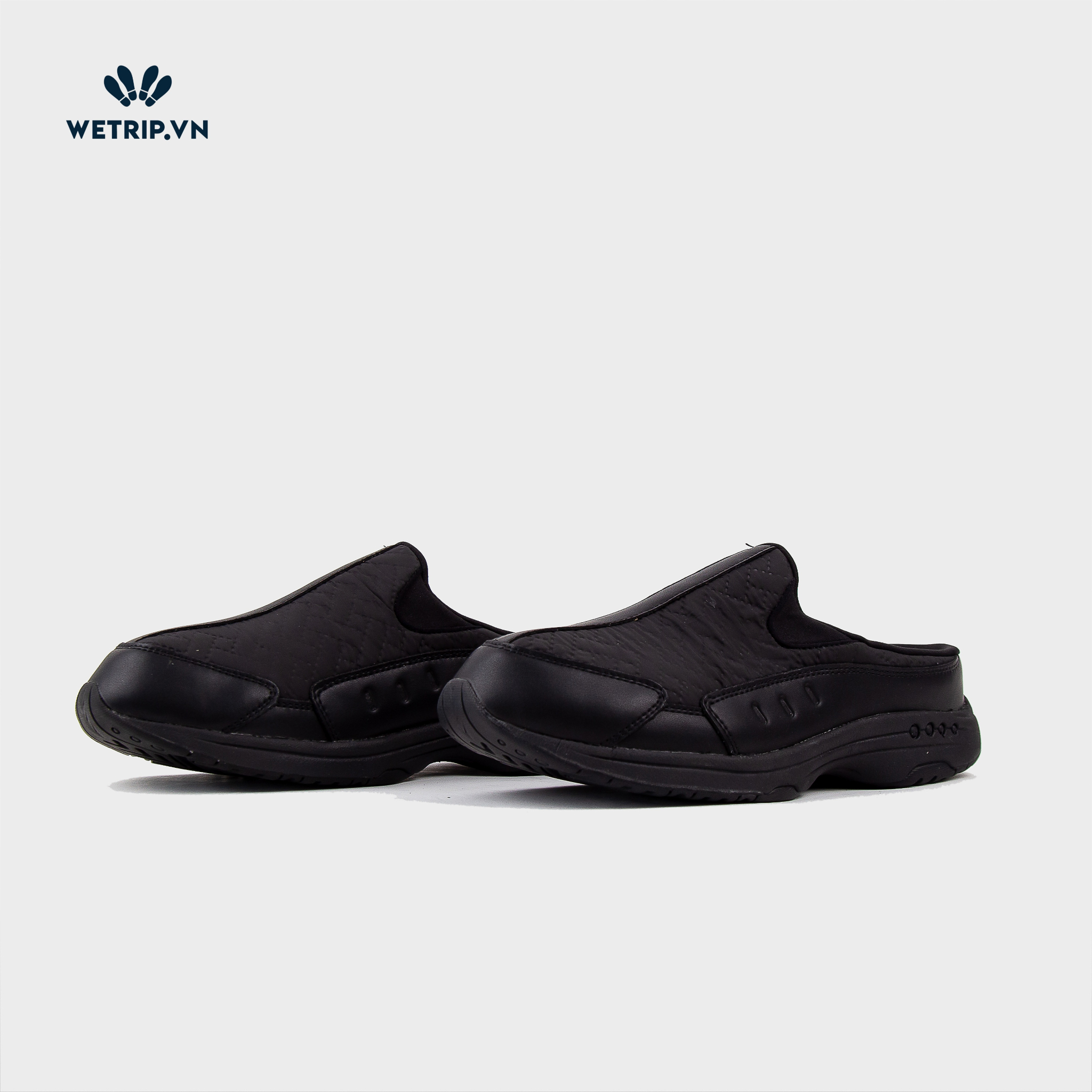 Traveltime clogs Easy Spirit (Đen vải phao) (W) Mã 003-G2