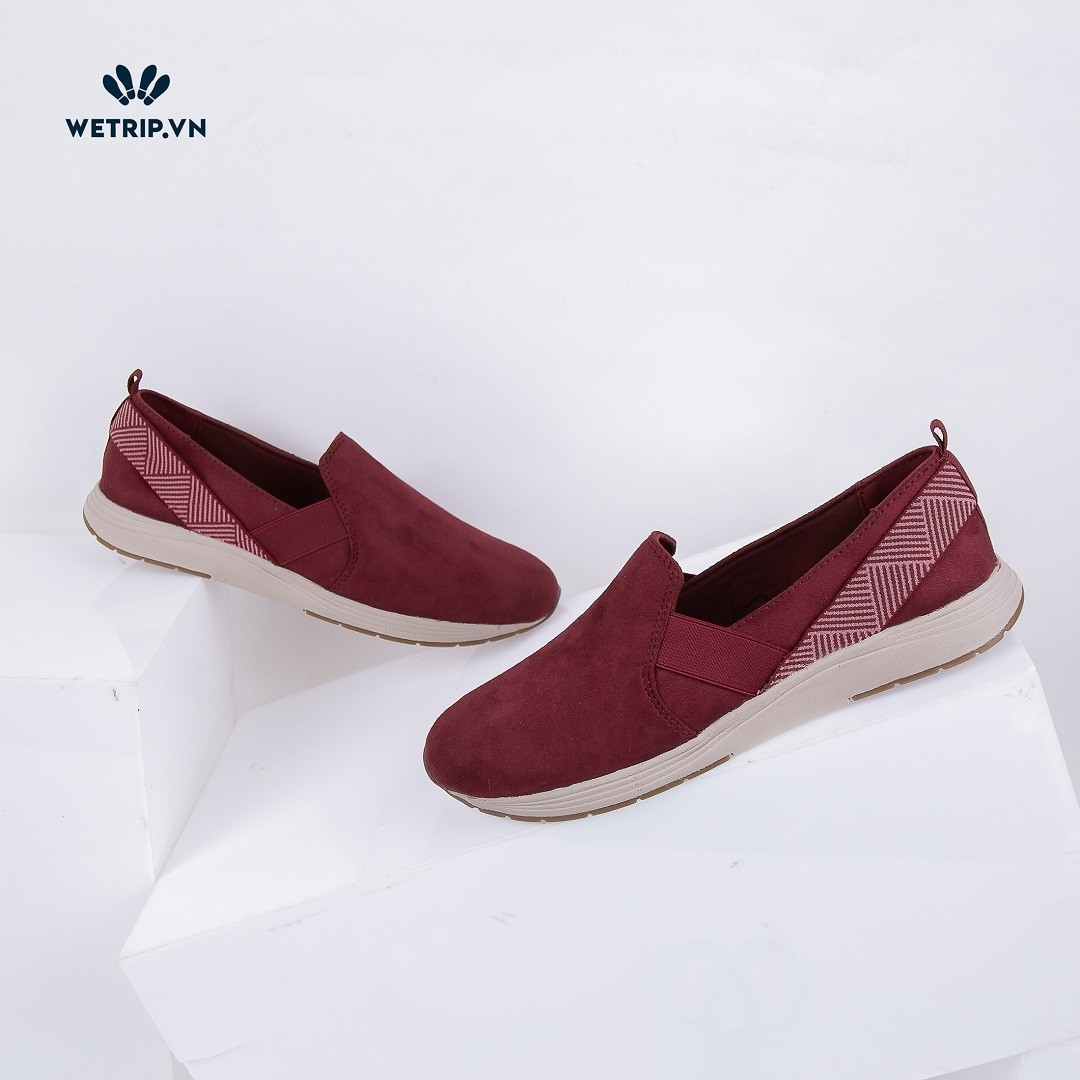 Traveltime clogs Easy Spirit (Màu Đỏ Mận) (M) Mã 013 - A