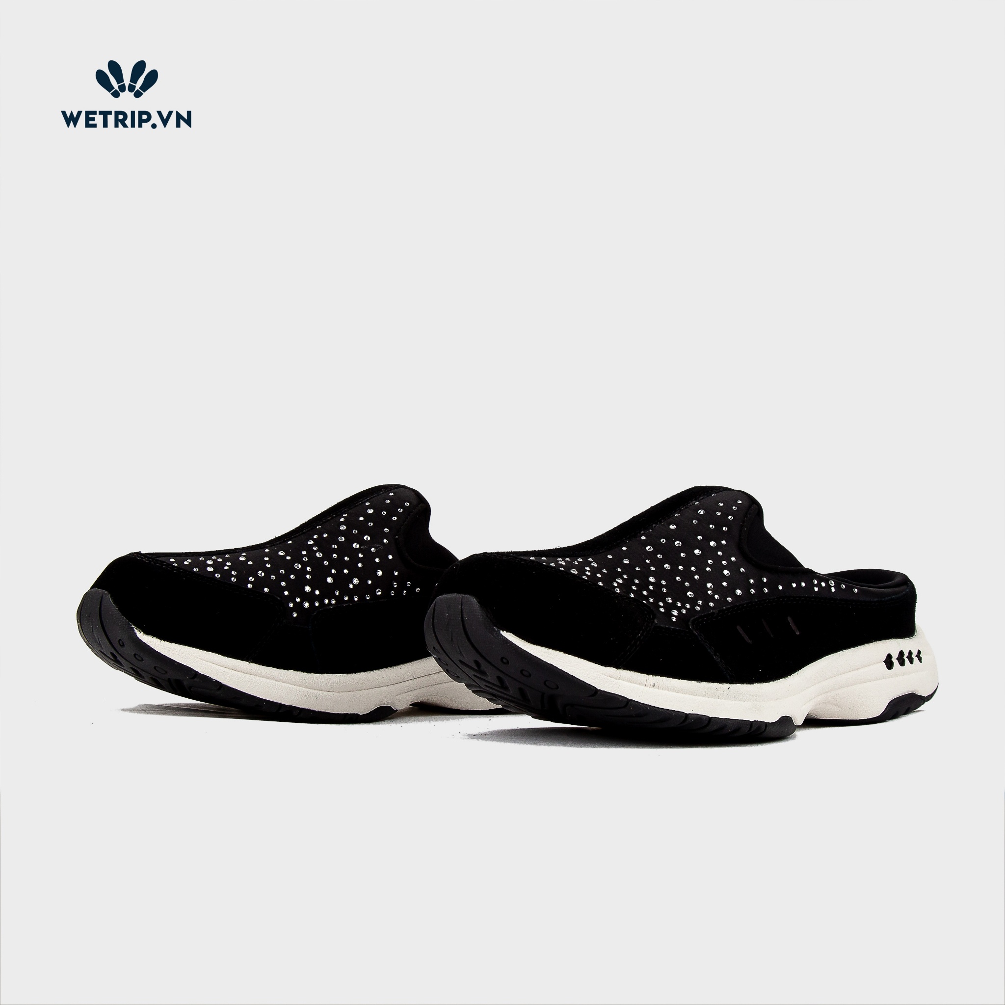 Traveltime clogs Easy Spirit (Màu Đen Kim Sa) (W) Mã 003 - G1
