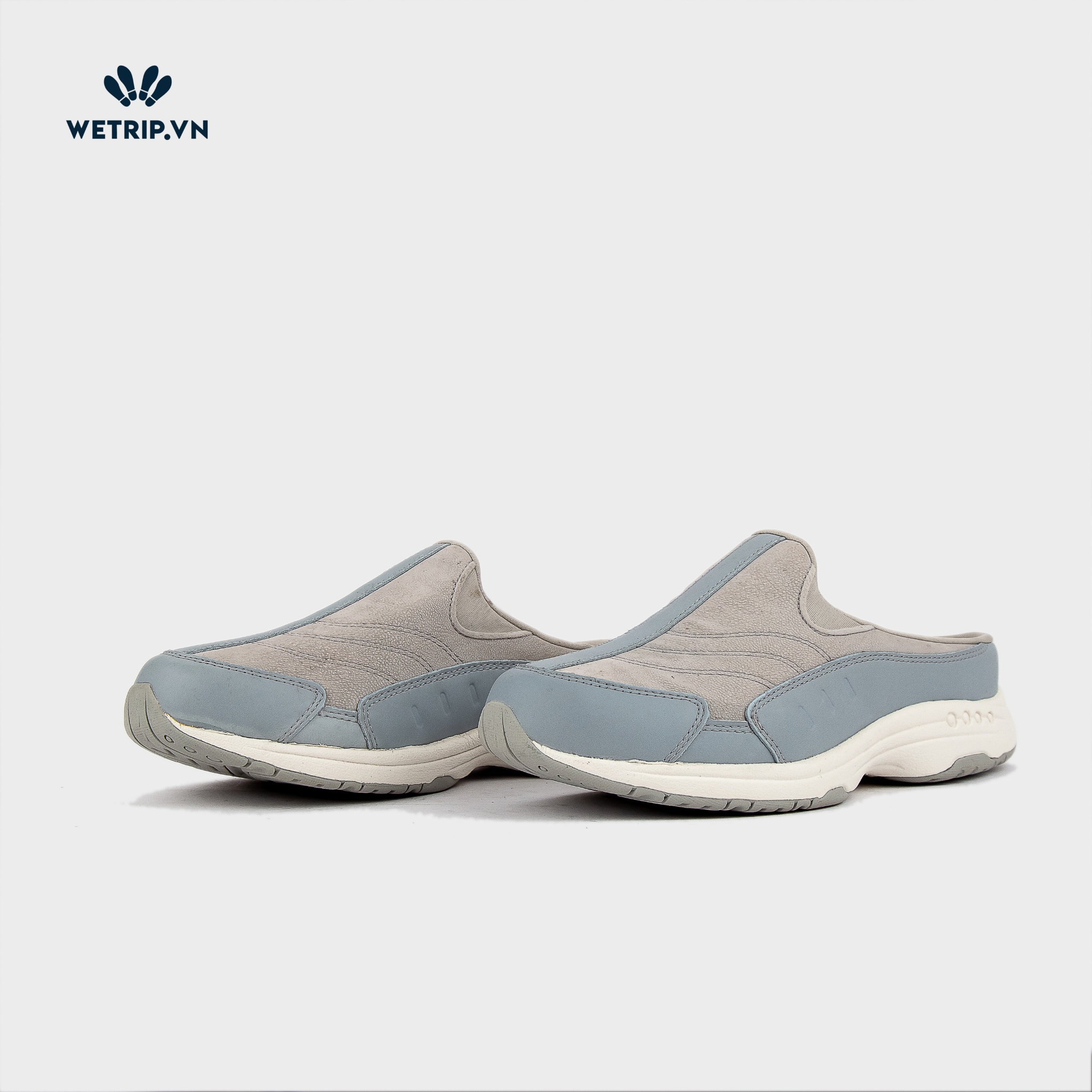 Traveltime clogs Easy Spirit (Xanh Nhạt Ghi) (W) Mã 003-T