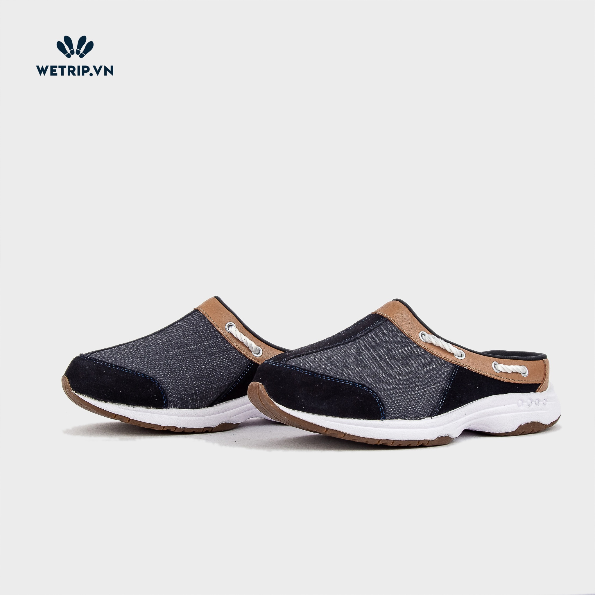 Traveltime clogs Easy Spirit (Xanh Đen) (M) Mã 019-C