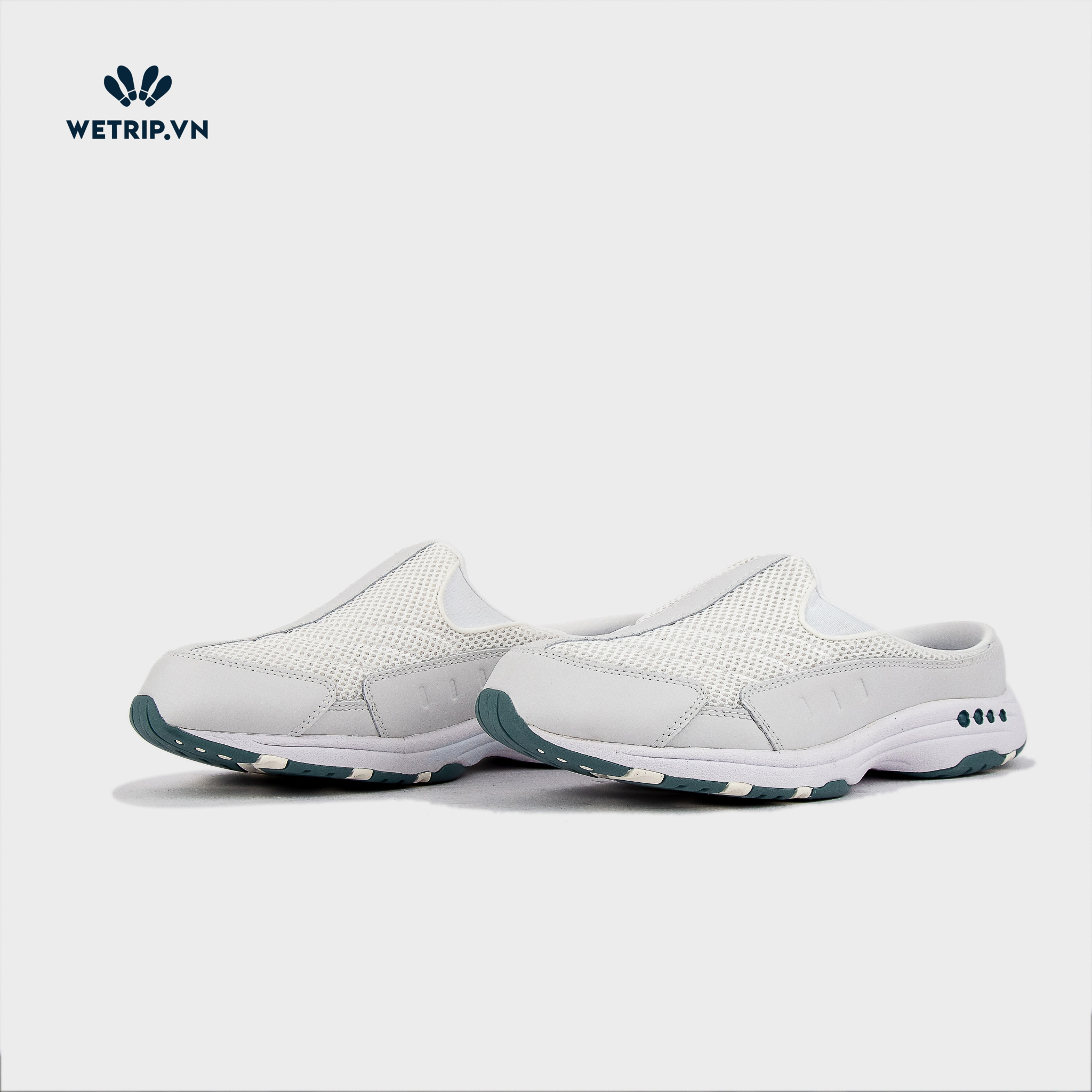 Traveltime clogs Easy Spirit (Trắng) (W) Mã 003-S
