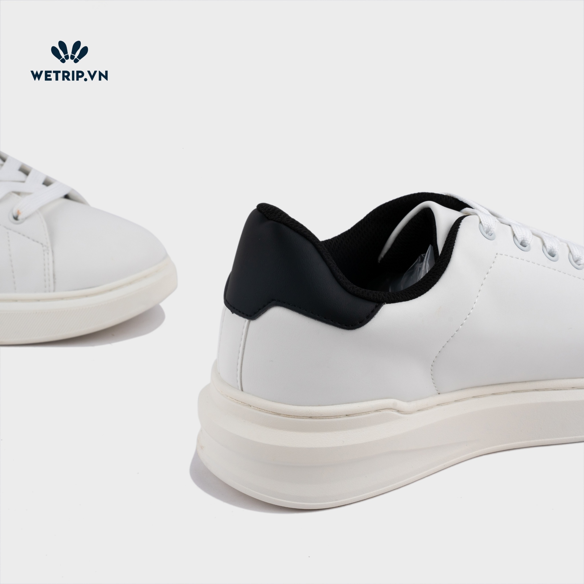 Sneaker We_Zara (Trắng Gót Đen) Mã SN-ZR-016-B