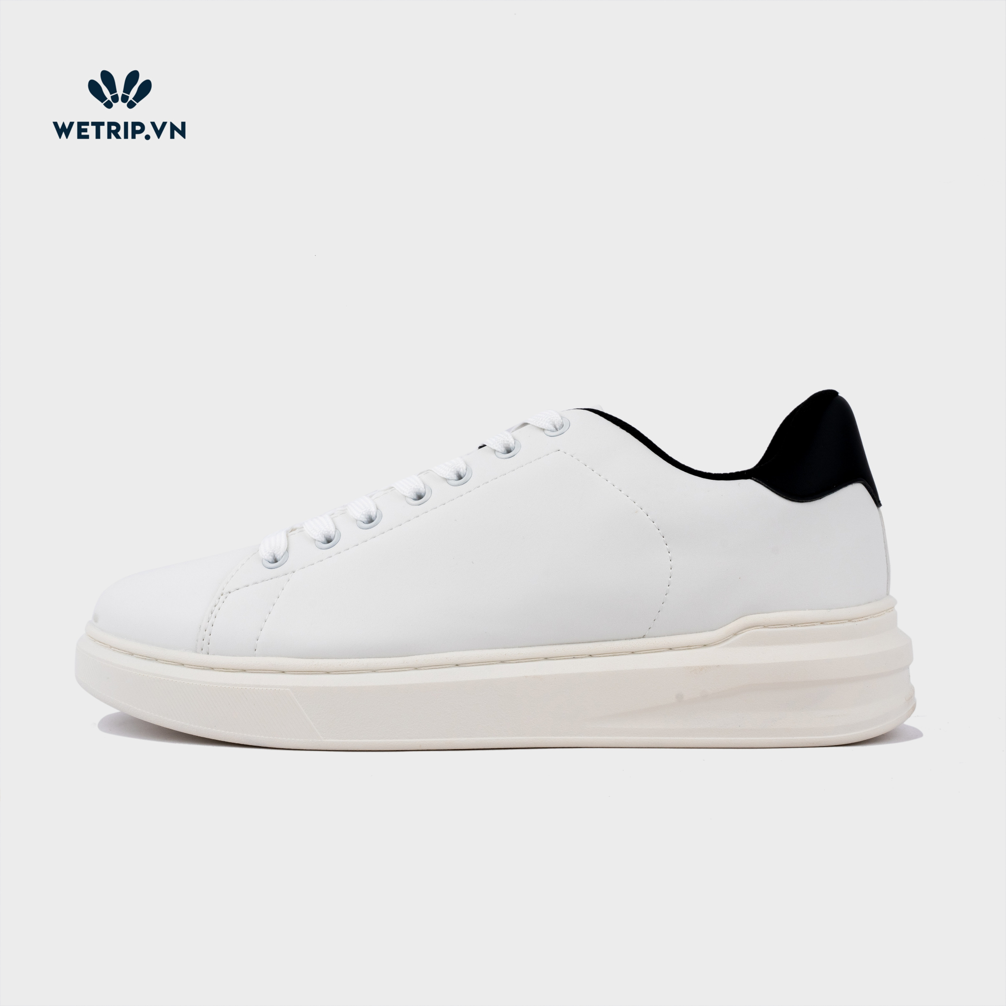 Sneaker We_Zara (Trắng Gót Đen) Mã SN-ZR-016-B